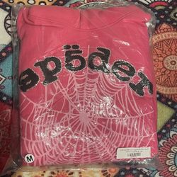 Pink Sp5der Hoodie 