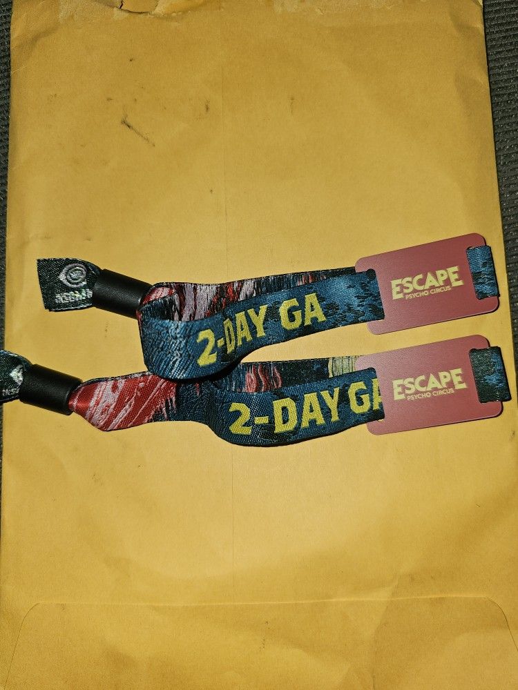 Escape Psycho Circus Tickets