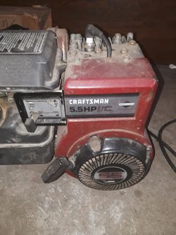 5.5 craftsman, Briggs and Stratton, 19hb turbo cooled
