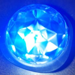 LIKE NEW Multicolor 2" Mini Disco Ball w/ Built-In USB Cable