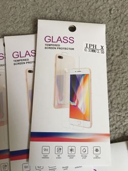 Tempered glass for IPHONE X