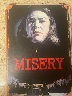Misery Horror Movie Metal Tin Sign