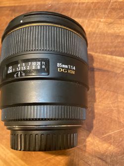 Sigma 85mm DG HSM 1.4 for Canon EOS/EF mount