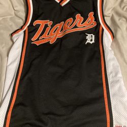 Detroit Tigers Baseball Jersey Size Medium-Large 