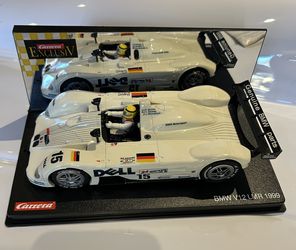 Carrera Exclusive 20475 BMW V12 LMR LE MANS 99 1:24 Scale Slot Car Racing