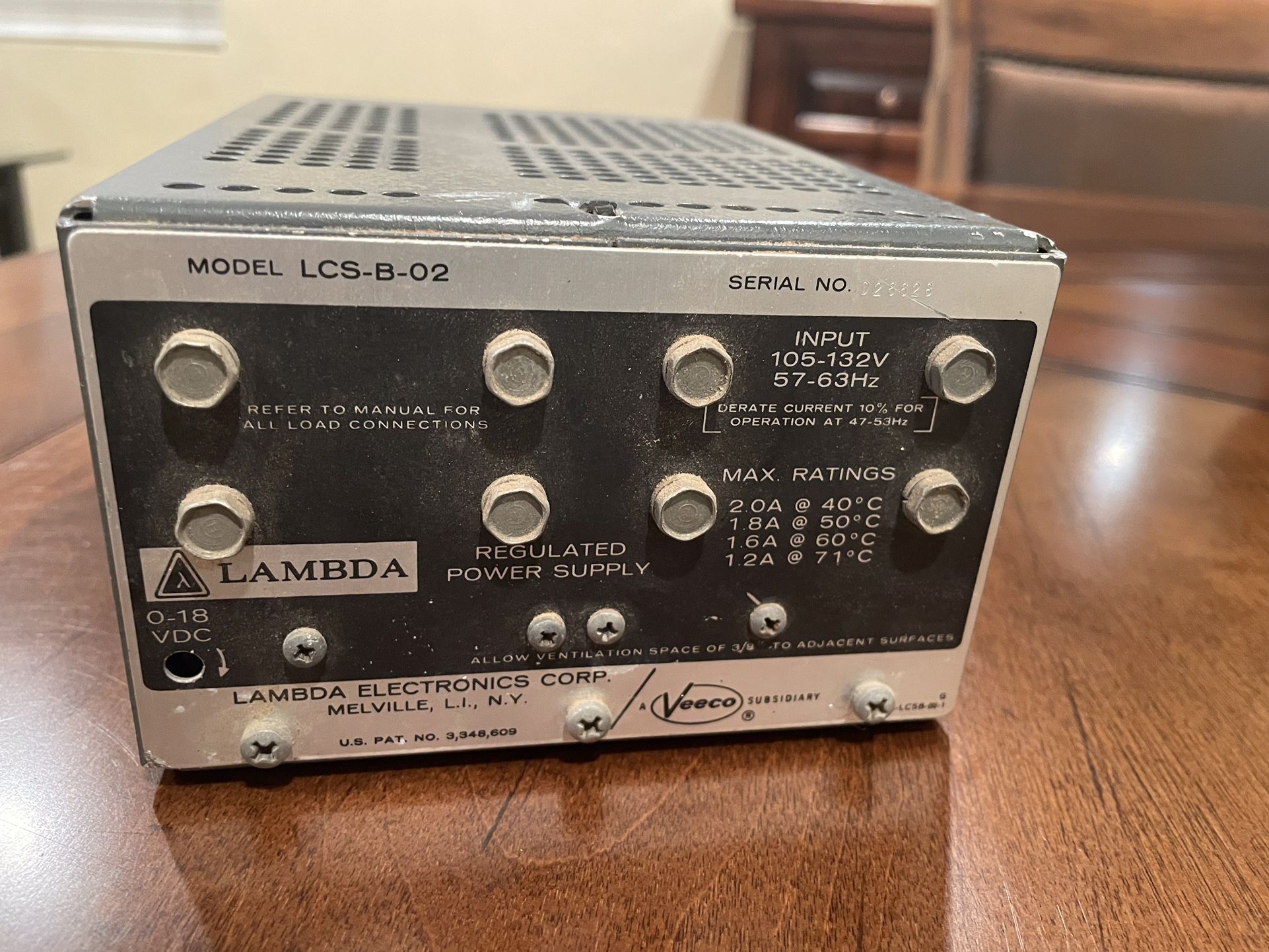 Lambda 0~18 Volts DC Power Supply LCS-B. for Sale in Phoenix, AZ - OfferUp
