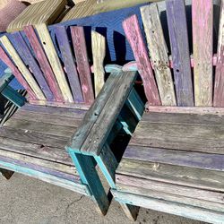 Rustic Wood Chairs 