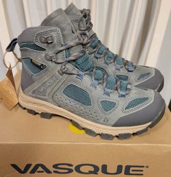 Vasque 7553 Breeze Women's Waterproof Hiking Boots Trooper Size 8 / NEW