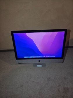 27 inch imac cracked as is condition
 1tb i5 8gb ram ms office , logic pro final cut pro, best offer