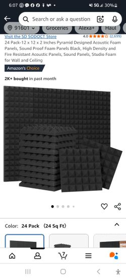 Acoustic Foam For Soundproofing