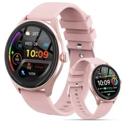 Relojes inteligentes para mujeres y hombres, reloj inteligente con pantalla táctil