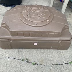 Large Sand Box With Cover, Few Imperfections Circled