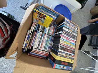 Big box of Dvds