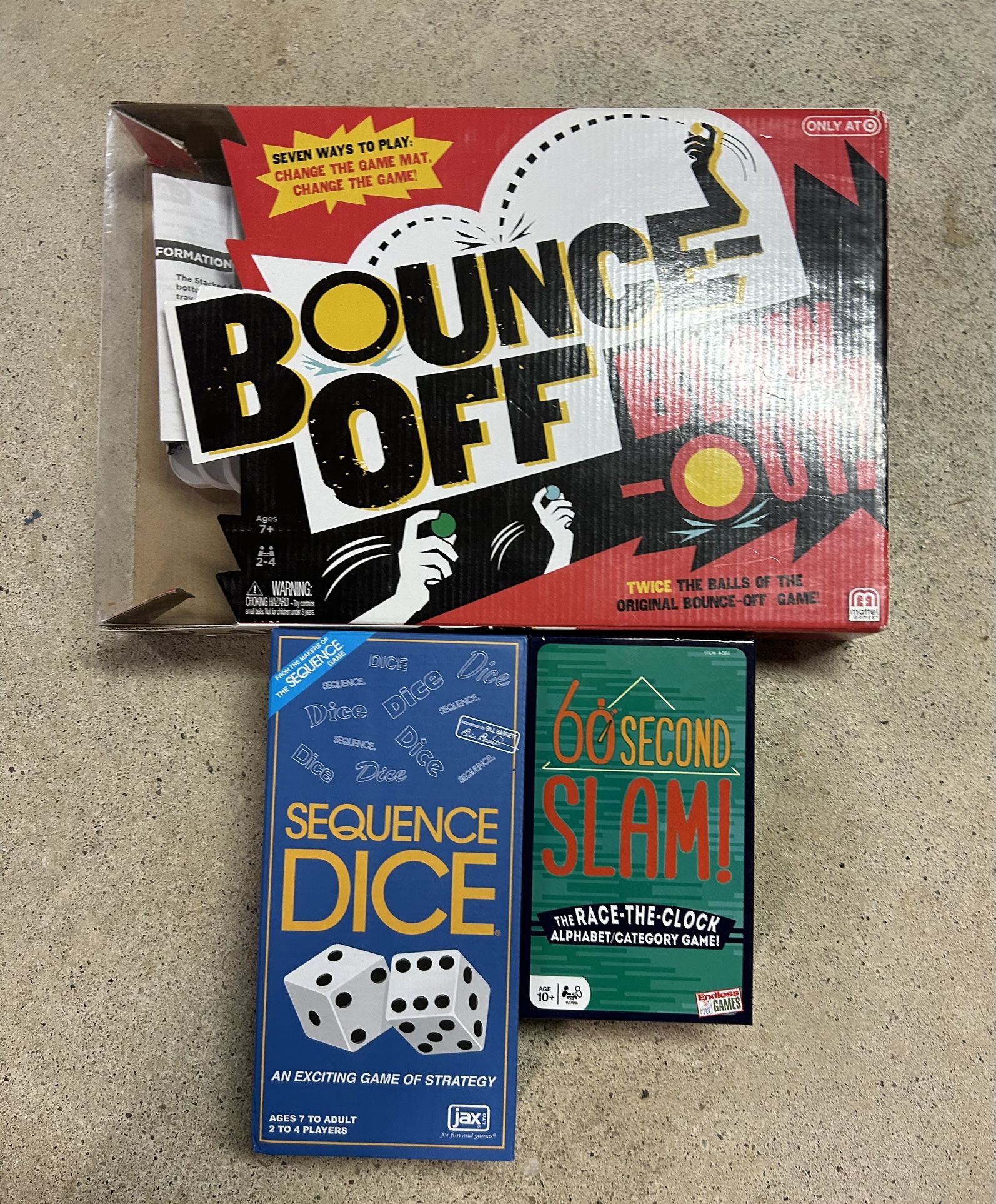 Games Bundle Of 3 