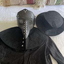 Child Halloween costume. Kids PLAGUE DOCTOR Spirit Halloween costume. Size XL (14 - 16 Y).