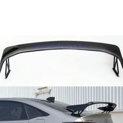 GLOSS BLACK REAR TRUNK SPOILER WING FOR 2022-2026 Honda Civic Sedan 4 DOOR