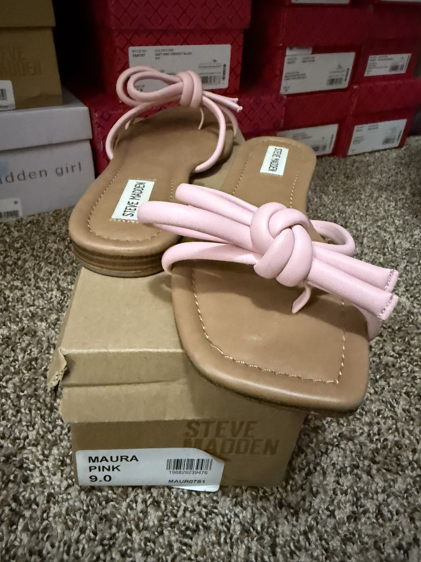 Pink Steve Madden Sandals