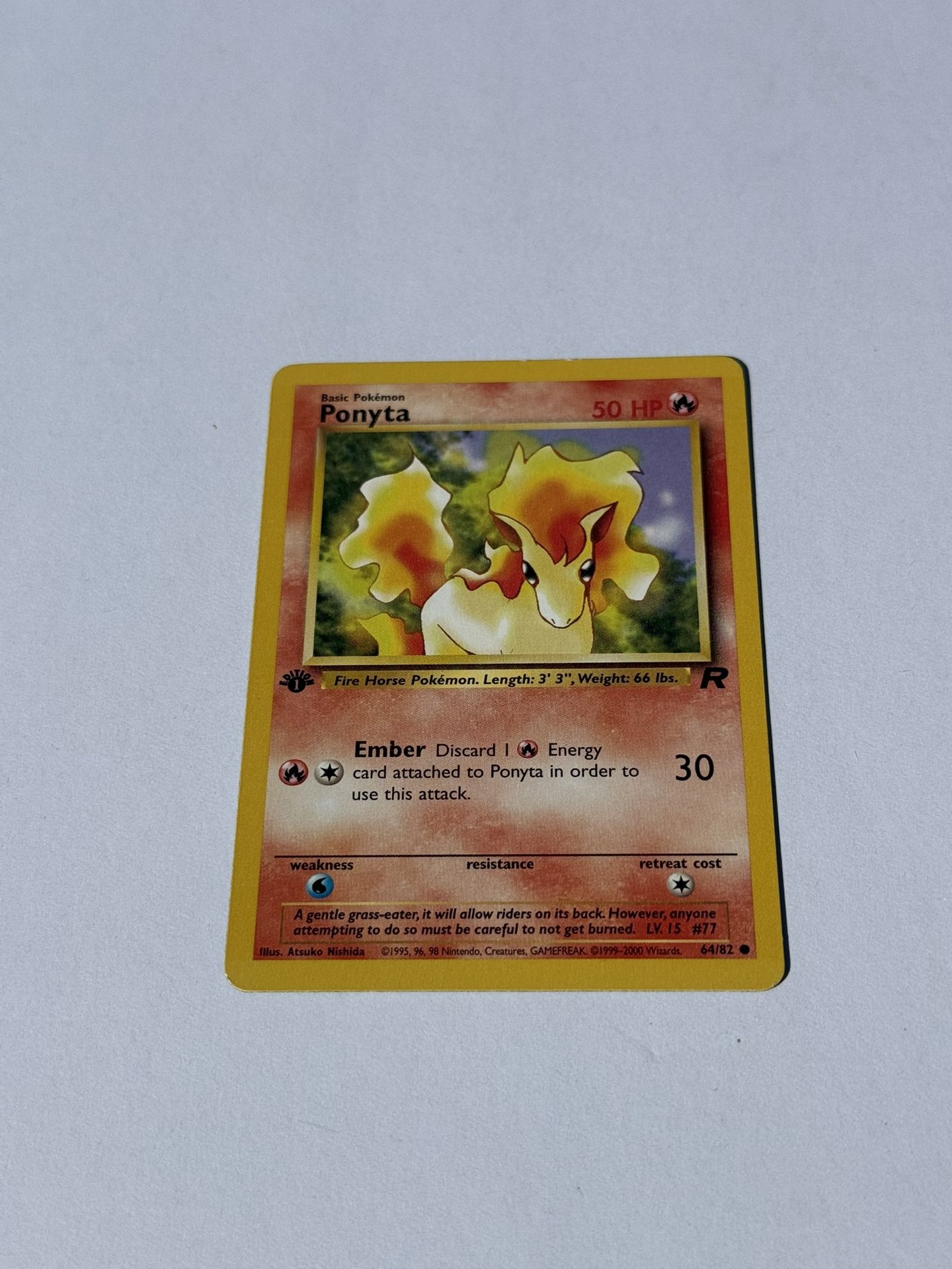 Ponyta 64/82 Team Rocket Regular