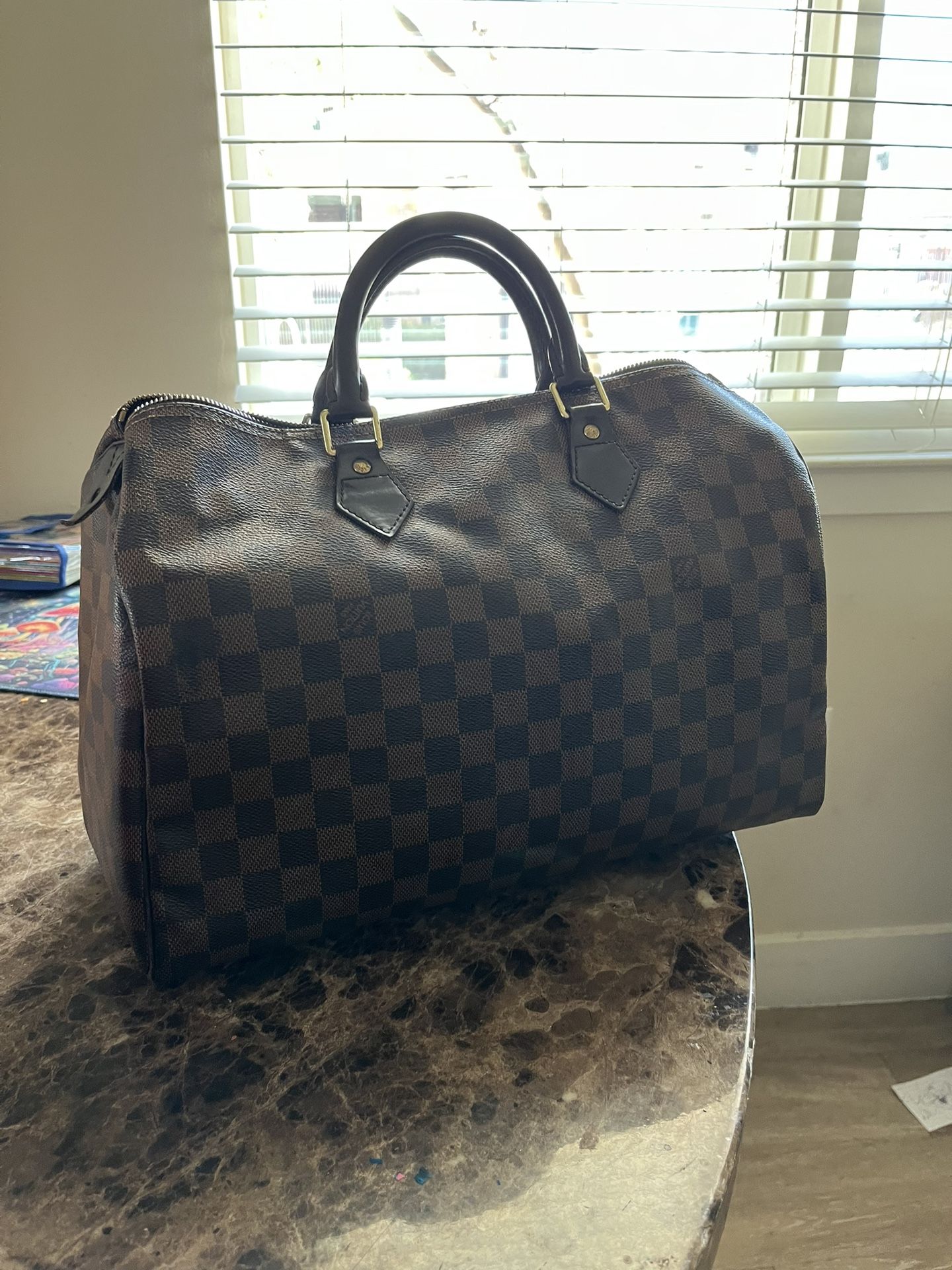 Louis Vuitton Damier Ebene Speedy 35 NM