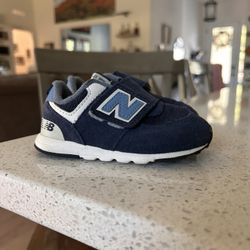 New Balance 574 New-B Hook & Loop Toddler Shoes 