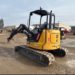 John Deere 50G Mini Excavator 