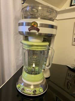 Margaritaville Bahamas Frozen Concoction Maker Off White/Lime Green - DM0500-000-000: Crushes Ice, 3