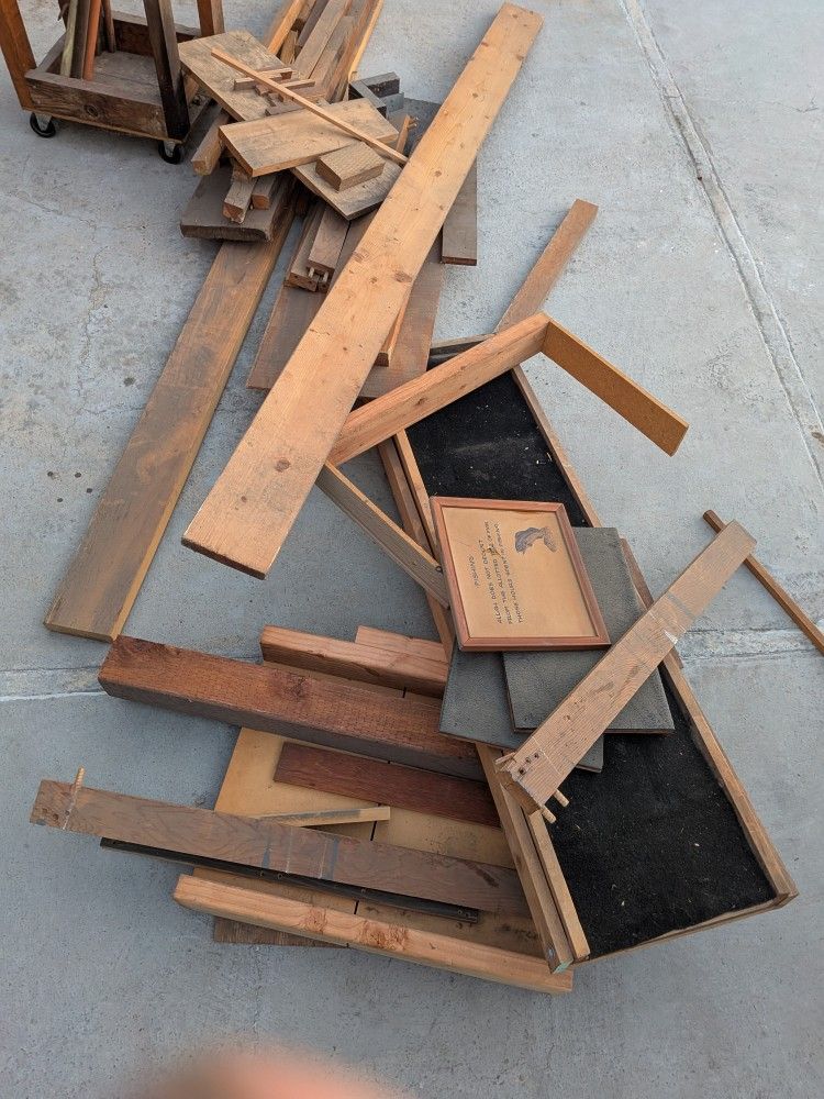 Pile Of Real Wood
