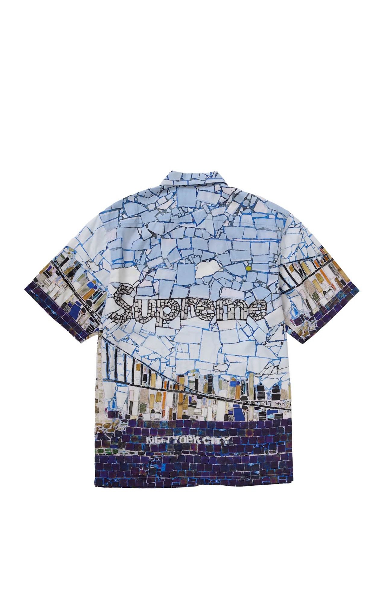 Supreme Mosaic Shirt S/S Multicolor