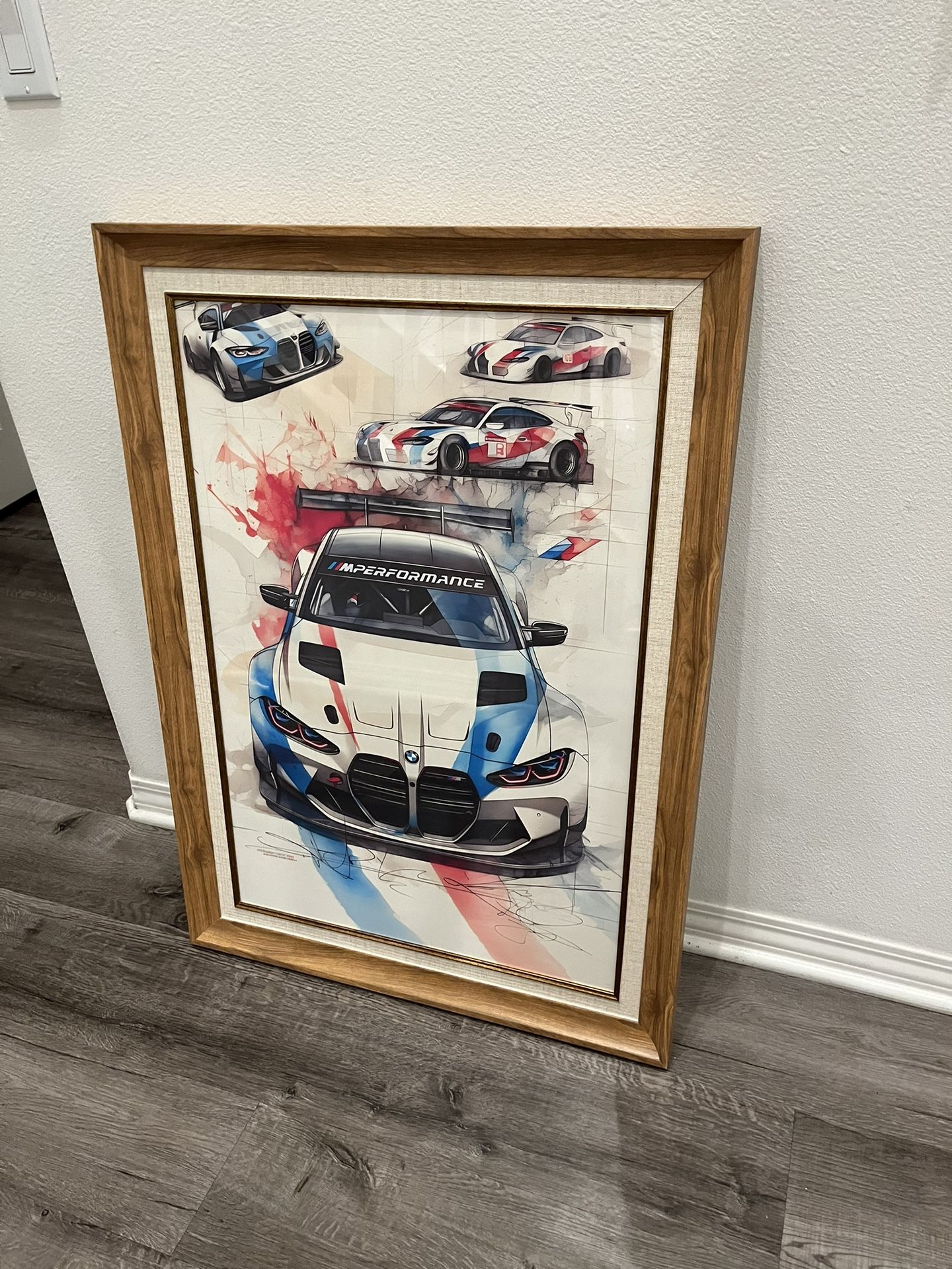 BMW M4 Wall Art
