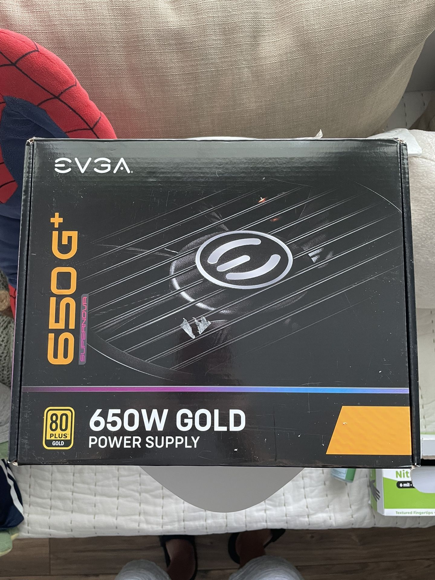 EVGA 650 G+ POWER SUPPLY
