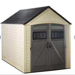 7 FT x 7FT RESIN STORAGE SHED