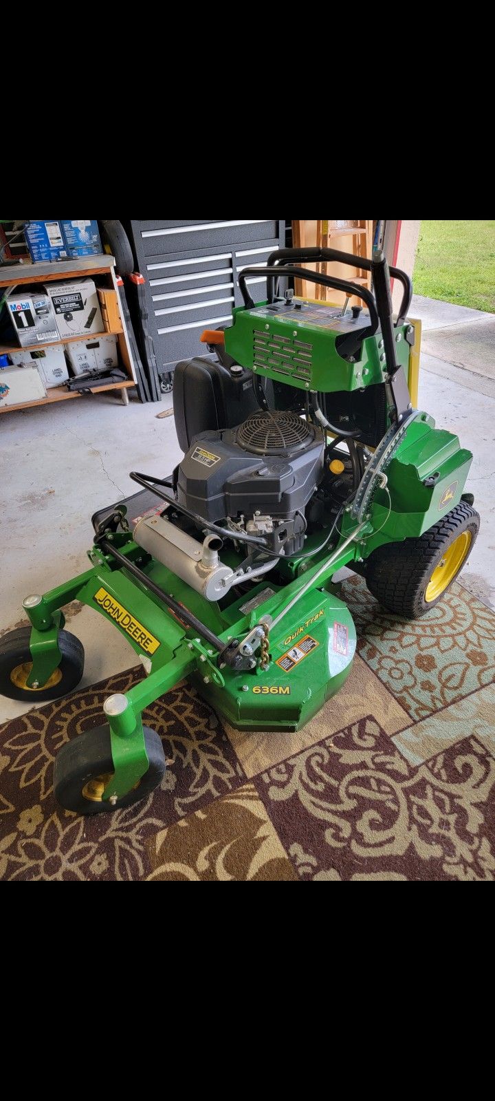 John Deere 636m Zero Turn Stand Up Mower