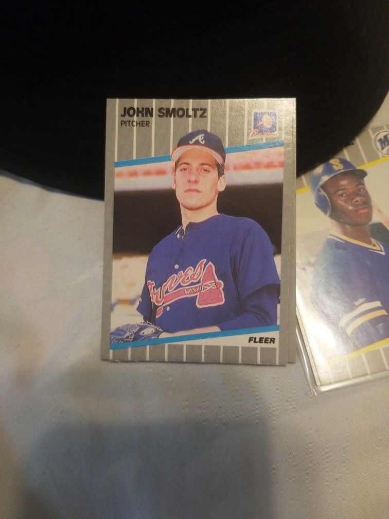 John Smoltz rookie card 1989 fleer