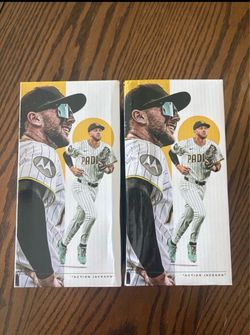 San Diego Padres Jackson barrel bobble head San Diego Padres Jackson Merrill bobble head