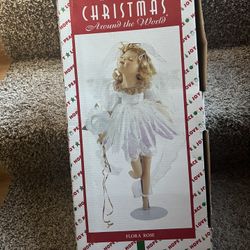 Porcelain Doll Flora Rose