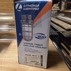 Vapor Tight Ceiling Mount Light 