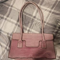 Women's Tommy Hilfiger Pink Croc Bag