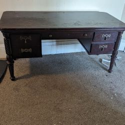 Old Style Wooden Desk