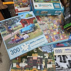 Puzzles $2to $8 Each