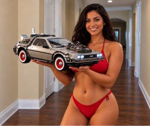 Hot Toys Back to the Future 3 Delorean 1:6 scale NEW