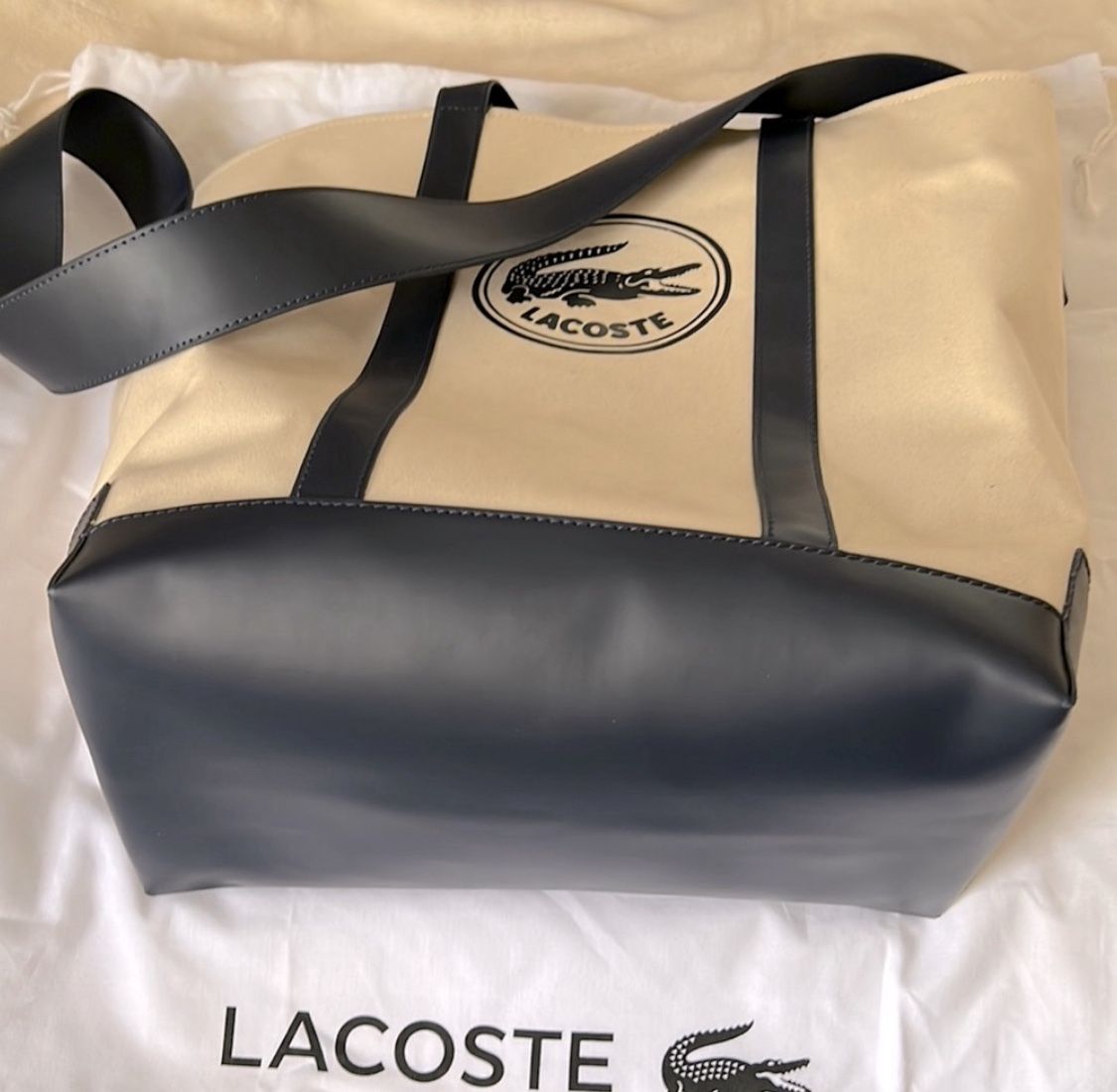 Lacoste 2 Way Travel Bag