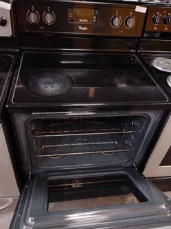 Electric glass top stove with warranty Delivery Available fee depends on address 🛣️🏠🚛