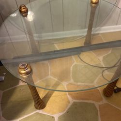 Glass Top Table