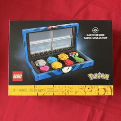 Lego Pokemon Kanto Region Badge Collection Set New Sealed