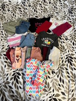 12-18M Girls Fall Daycare clothes