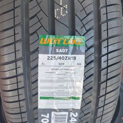 225 40 18 Brand New Westlake Tires 