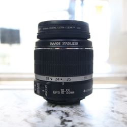 Canon EF-S Zoom Lens 18-55mm 1:3.5-5.6 IS Camera Lens