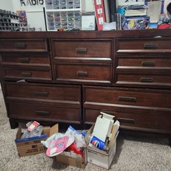 Wood dresser