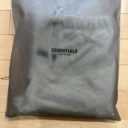 Relaxed Light Oat Essential Pants 