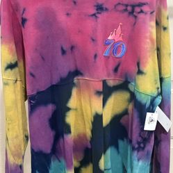 Unisex Disney Parks Disneyland 70th Anniversary Tie Dye Spirit Jersey 